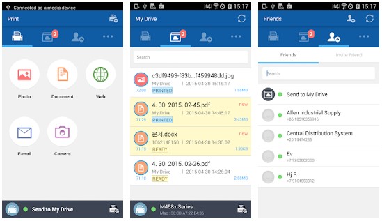 Samsung Cloud Print App