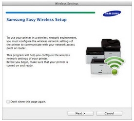 Samsung Easy Wireless Setup