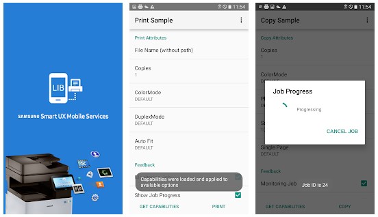 Samsung SmartUX MobileServices App